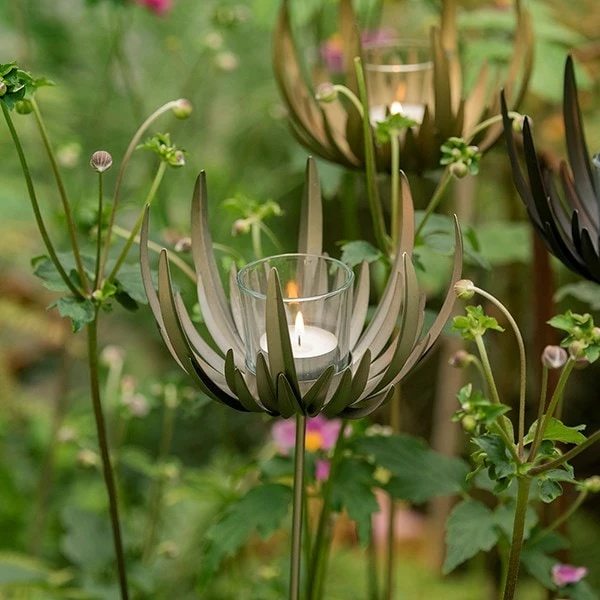 Flower Stake Tealight Holder - Image 3