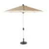 Brushed Aluminium Parasol 3.0m