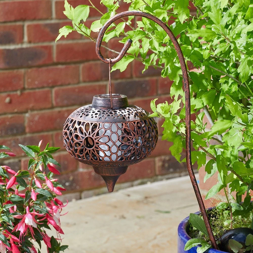 Osman Flaming Lanterns - Set Of 2 - Image 2